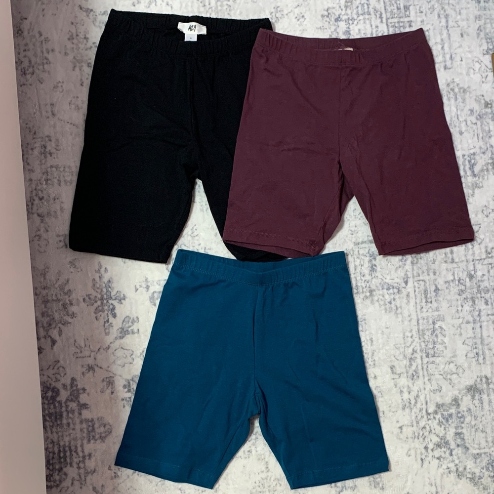 Bundle Cotton Bike Shorts Trio - S - Picture 7 of 7